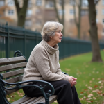 Inconvénient des communautés fermées : comment les éviter Femme d'âge moyen assise sur un banc dans un parc contemplant le paysage