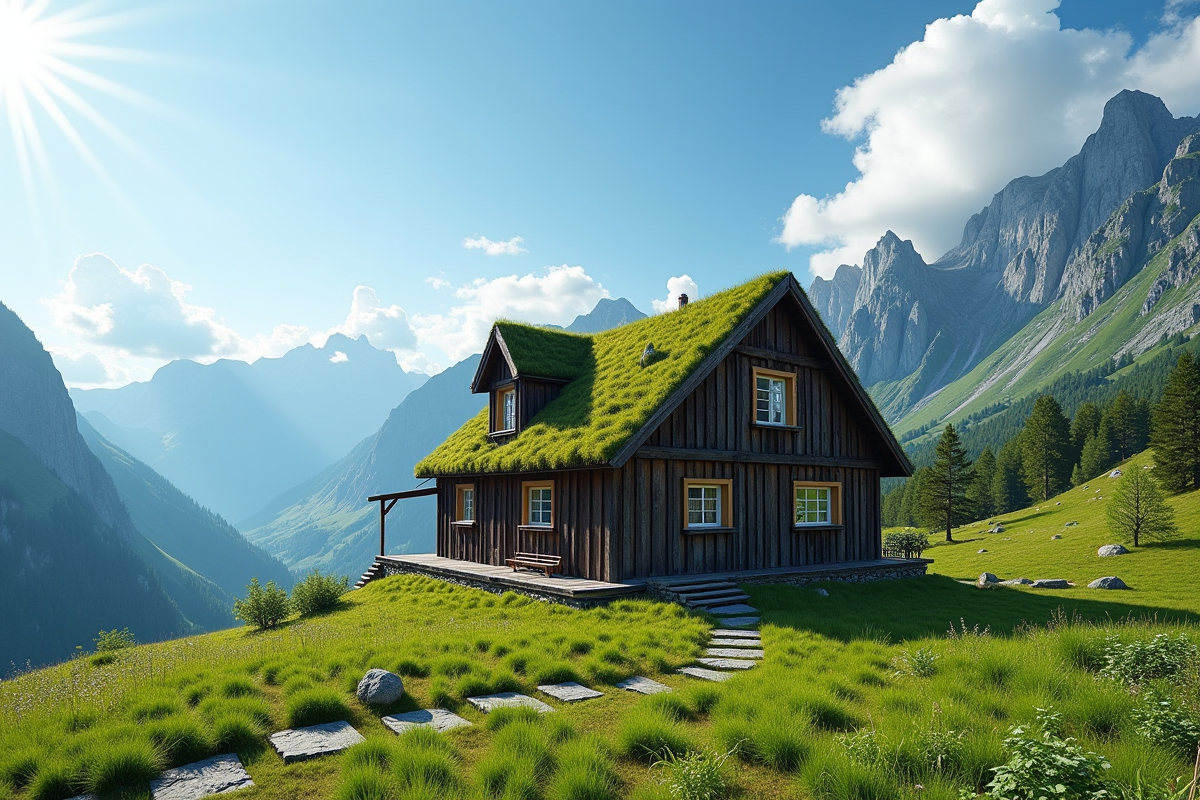 Toits en herbe en Norvège : origines et raisons de cette tradition architecturale
