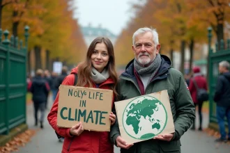 Réunion internationale sur le changement climatique à la COP26