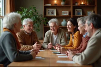Discussion familiale sur l'éducation et la communication avec les enfants